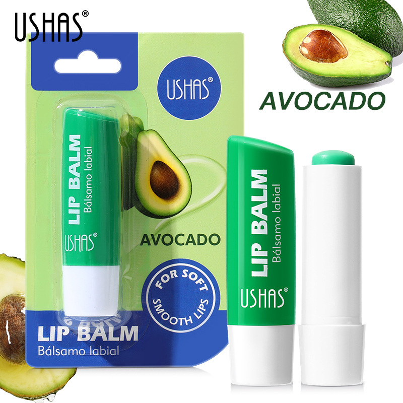 Bálsamo labial de venta caliente transfronterizo de USHAS Bálsamo labial en caja Hidratante e hidratante para reducir las líneas de los labios Mascarilla de labios explosiva image 9