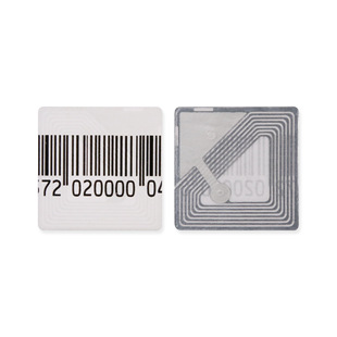 Factory Direct Supply of Small Size Regular Rf Labels, Self-Adhesive Paper Anti-Theft Labels Rf2525