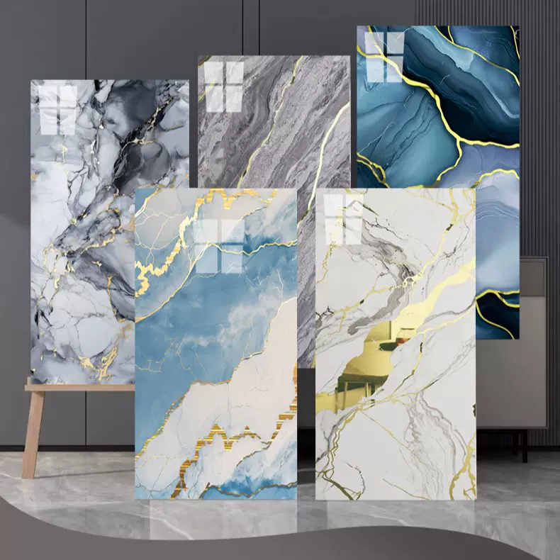 自粘XPE仿瓷砖墙纸北欧风加厚防水防潮