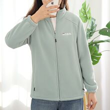 女士秋冬季加厚卫衣摇粒绒加绒外套休闲绒衣保暖外穿立领内胆新款