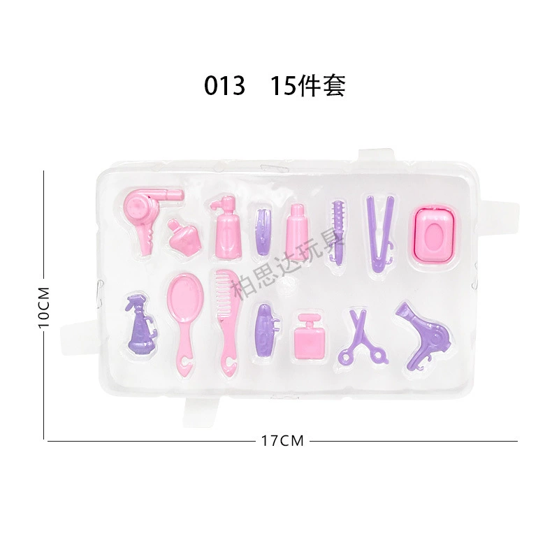 Doll, small toy with accessories for princess, set high heels, shoes, 18 pieces