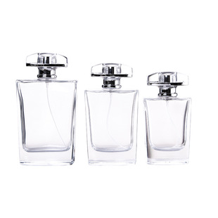 Spot B096-30m50ml100mll perfume spray bottle cosmetic packaging bottle portable glass empty bottle