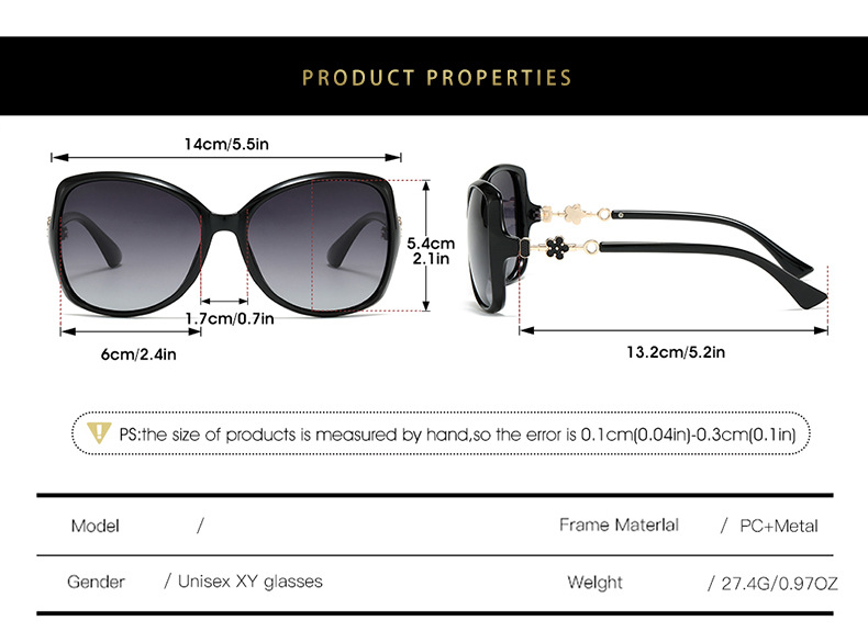62g Weight Full Frame Glasses Structure Sunglasses Classification Tac, UV400 Protection Lens Material Oval Frame Glasses Style Holiday, Travel Occasion Solid Color Pattern All Seasons Season Unisex Gender Basic, Classic Style Style Grey, Black Color Basic Classic Style Solid Color Tac UV400 Protection Oval Frame Full Frame Women's Sunglasses 4