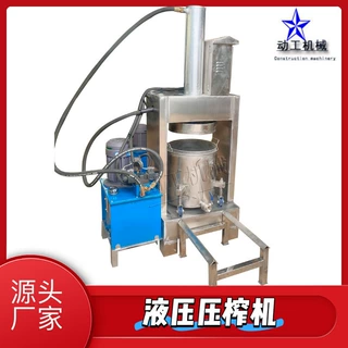 定制304不锈钢果蔬压榨机工业液压压榨设备 腌制黄瓜条脱水机