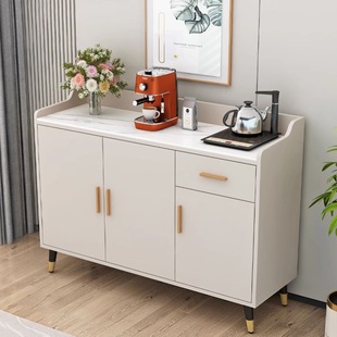 Slate Sideboard Wall-Mounted Tea Bar Machine Integrated Cabinet Home Kitchen Storage Cupboard Living Room Side Cabinet