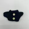 Black double buckle