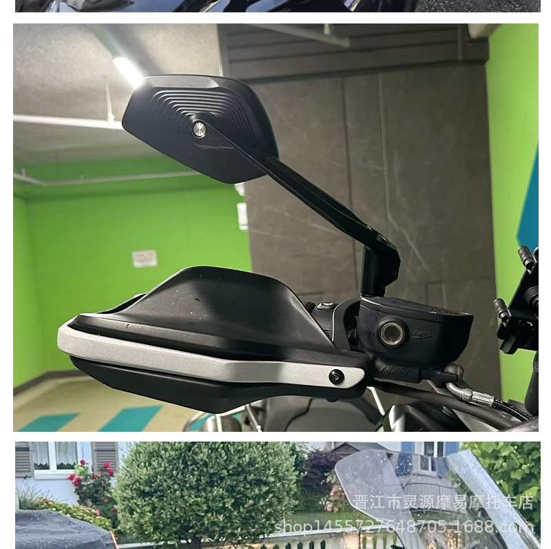 Suitable for BMW F750GS R1200GS R1250GS ADV motorcycle CNC aluminum alloy rearview mirror