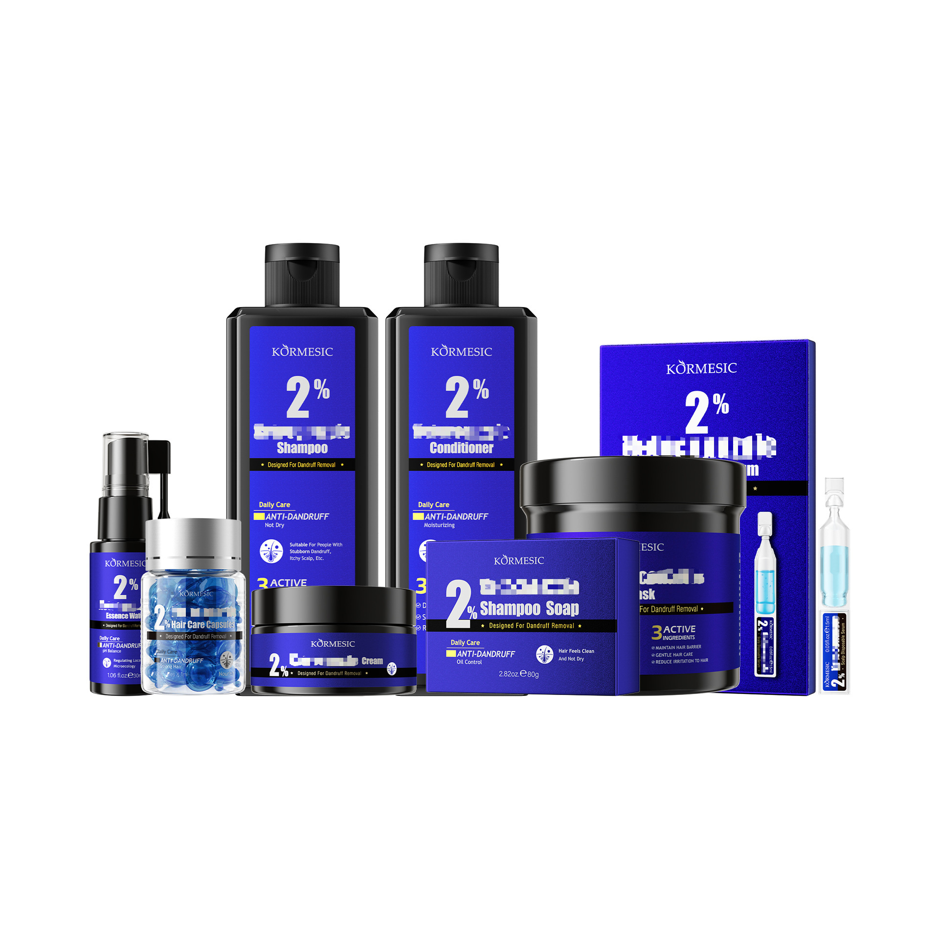 Comercio exterior KORMESIC máscara de cabello máscara de cabello refrescante suave champú acondicionador de cabello al por mayor transfronterizo