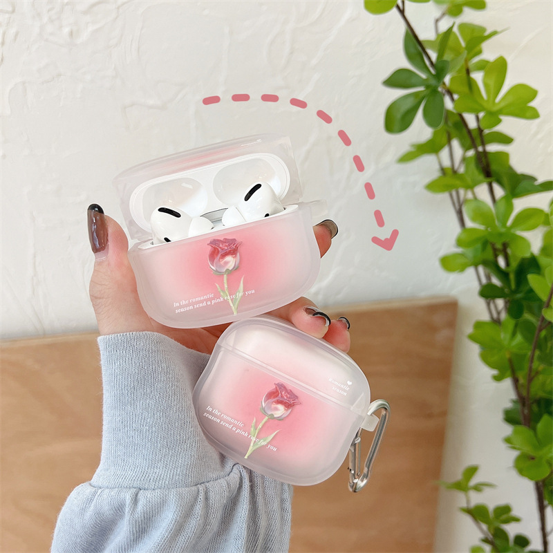 Cute Photo Frame Red Panda AirPods Pro Apple Bluetooth Headphone Case 1/2/3 Generation Cartoon Protective Cover Suitable for