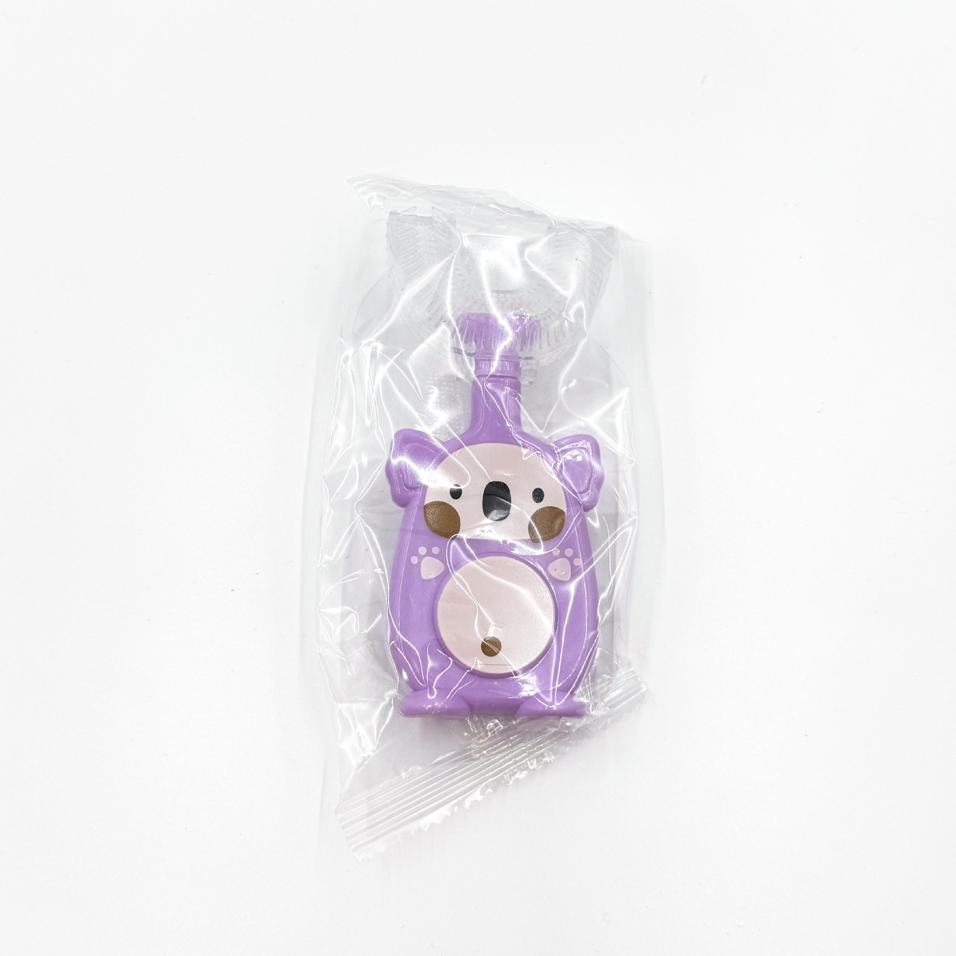 Cepillo de dientes manual en forma de U para bebés y niños pequeños, cepillo de dientes de silicona para limpieza bucal, herramienta de cepillado de cerdas suaves.