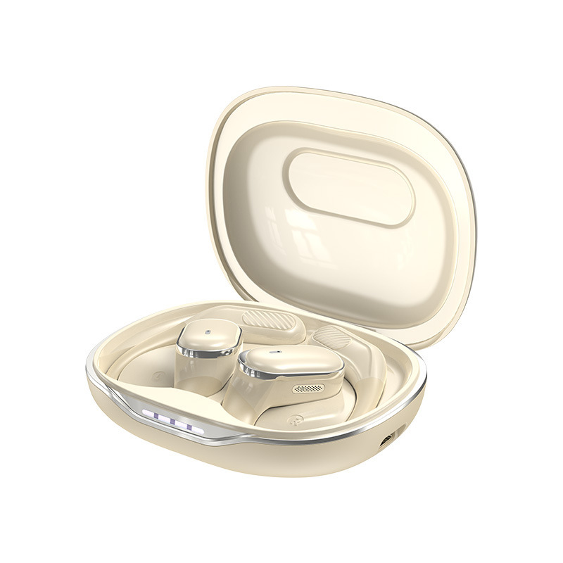 気伝導 OWS スポーツ耳掛けオープンタイプ超長バッテリー寿命ワイヤレスヘッドフォン Apple Android Bluetooth ヘッドフォンに適しています|undefined