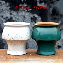 宜兴紫砂绿植物盆绿植景观园林阳台室内时尚简约陶瓷透气多肉花盆