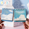 2023 In calendar ins lovely Yan value Mini calendar Hearts Table calendar desktop Decoration trumpet calendar