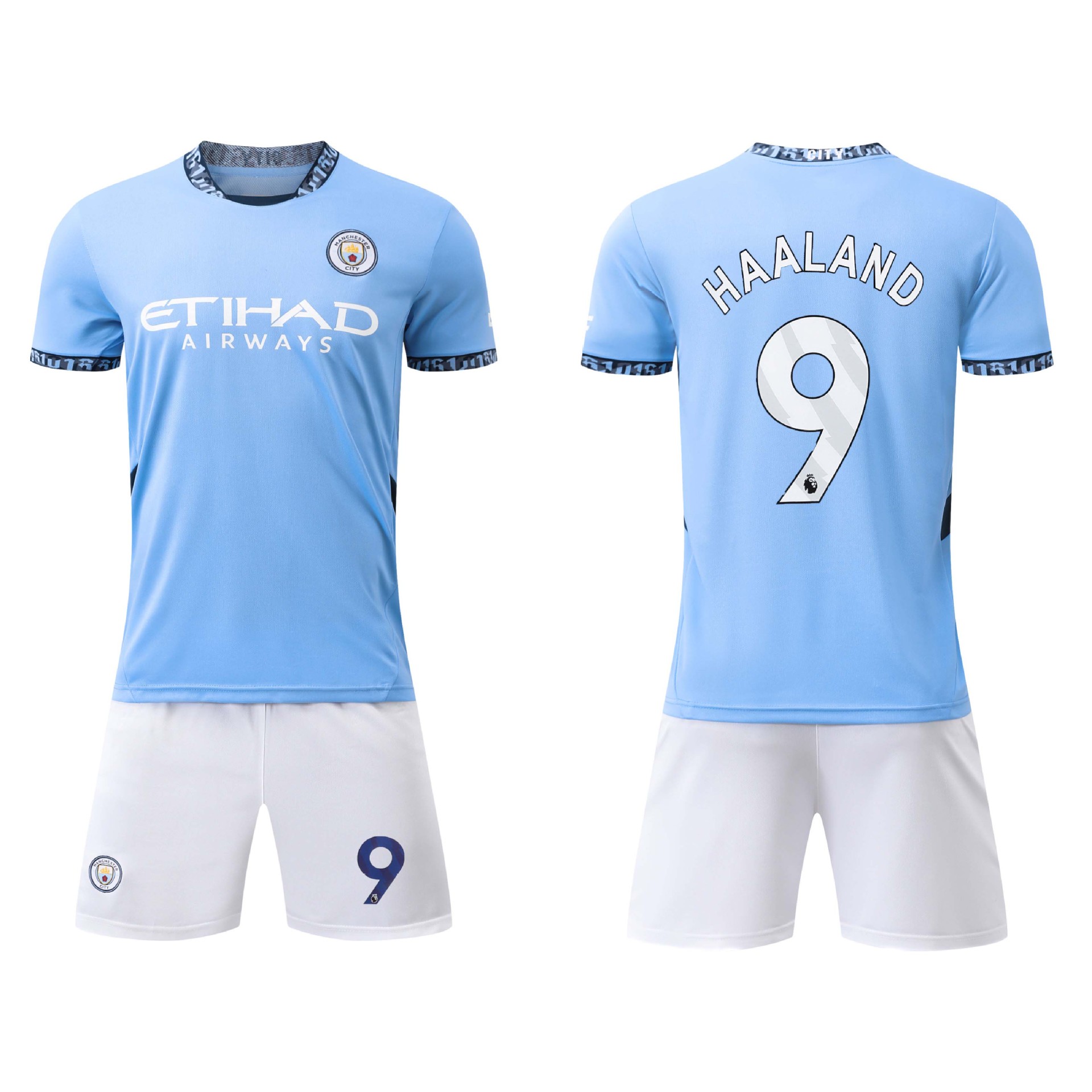 Traje de camiseta de fútbol con número Miami Crescent Neymar Riad C Roman City Harland