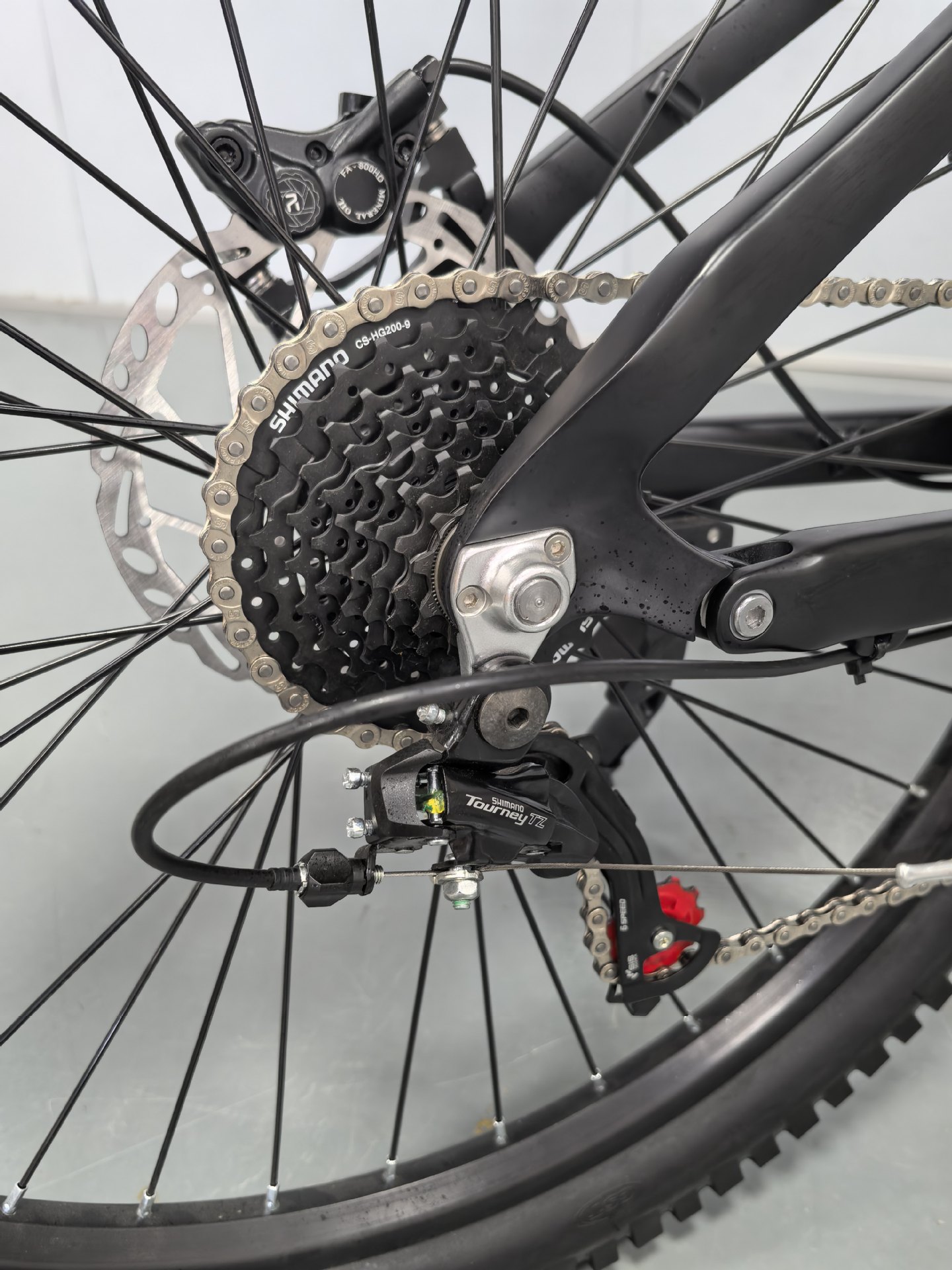 26 Wholesale Electric Mid-Mounted Bicycle Swordfish Double Shock Absorber