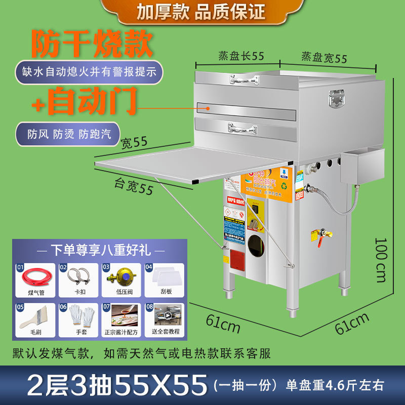 Tienda comercial de molino de salchichas de piedra de pumice colocado en el suelo para un soporte de polvo de vapor de horno de vapor de ahorro de energía