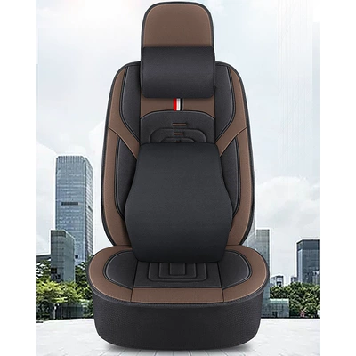 Caterpillar, Komatsu, Hitachi, Liu Gong, Seat cushion, seat cover - coffee-color-memory-version-single-seat