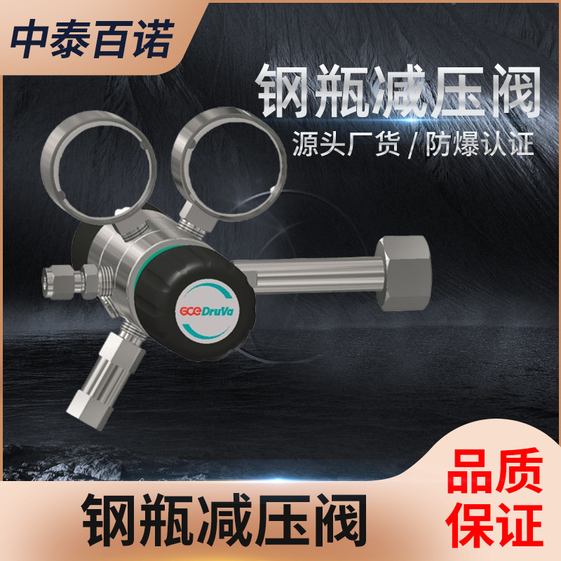 钢瓶减压阀高纯气减压阀哈氏合金膜片双级减压阀氦气减压阀氮气