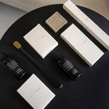 艺术纸家用一次性软毛牙刷牙膏设计酒店洗漱套装民宿洗发水沐浴露