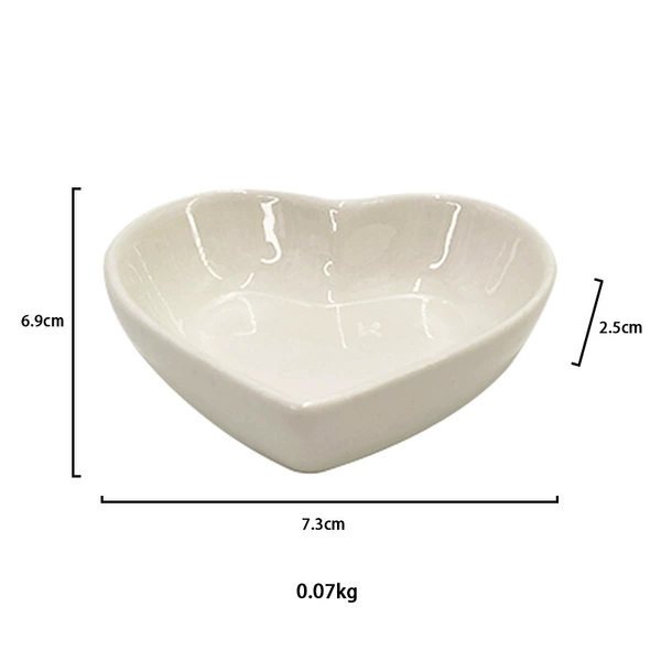 Be careful dish (white)