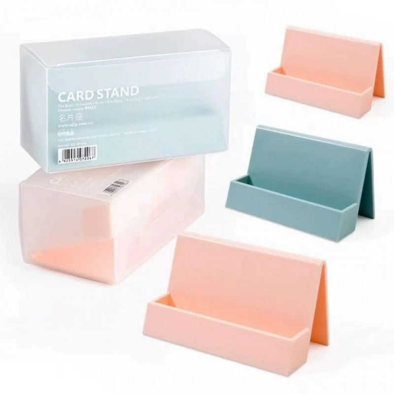 Простой креативный бизнес-офис выставка визитных карточек настольная карточка для хранения коробки визитных карточек большой емкости