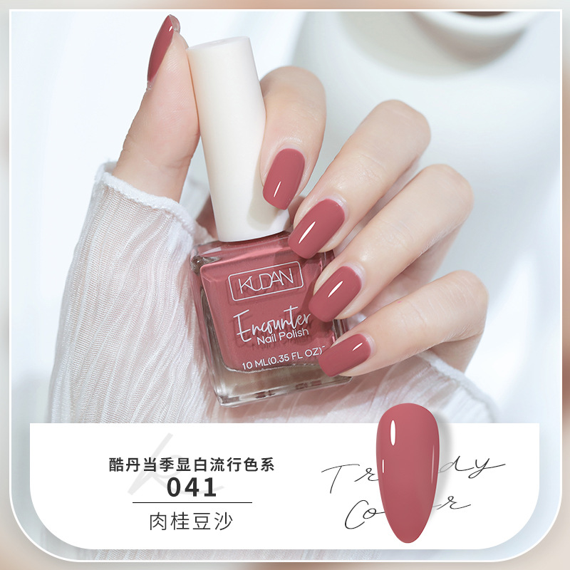 Cooldan esmalte de uñas de color sin hornear esmalte de uñas de larga duración de secado rápido para niños y mujeres embarazadas a base de agua desgarrable esmalte de uñas de verano