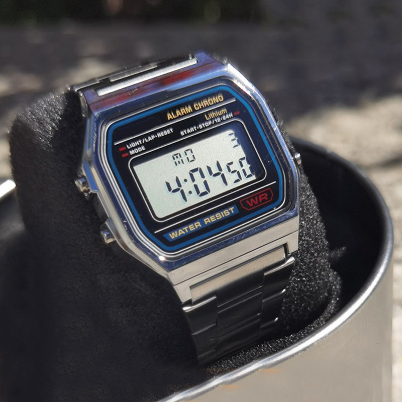 Reloj Digital Wristwatches para Men Women Multifunction Alarm