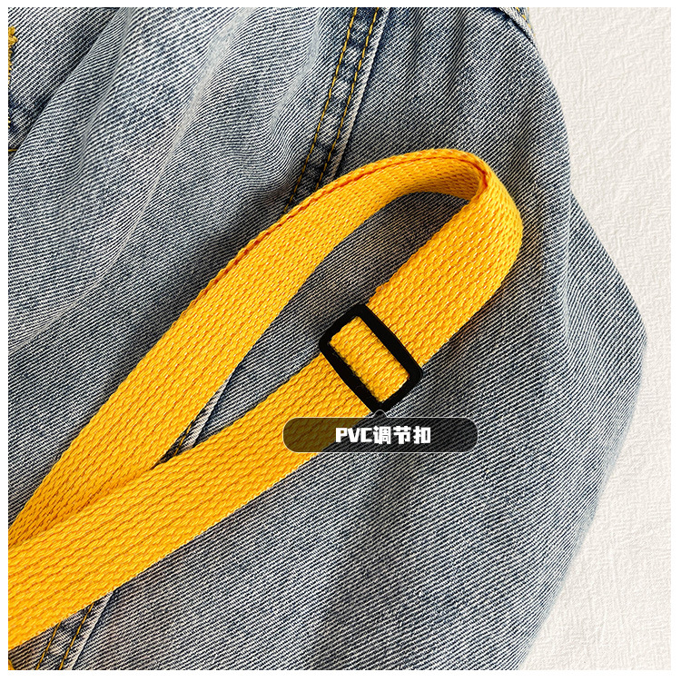 "Bag Girl 2021 New Trendy Korean style, fashionable and personalized printed single-shoulder bag for women, canvas hand-held crossbody small bag. undefined