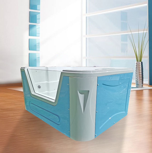 Acrylic children's bathtub single-sided glass baby bath BB swimming pool constant temperature disinfection massage swimming pool