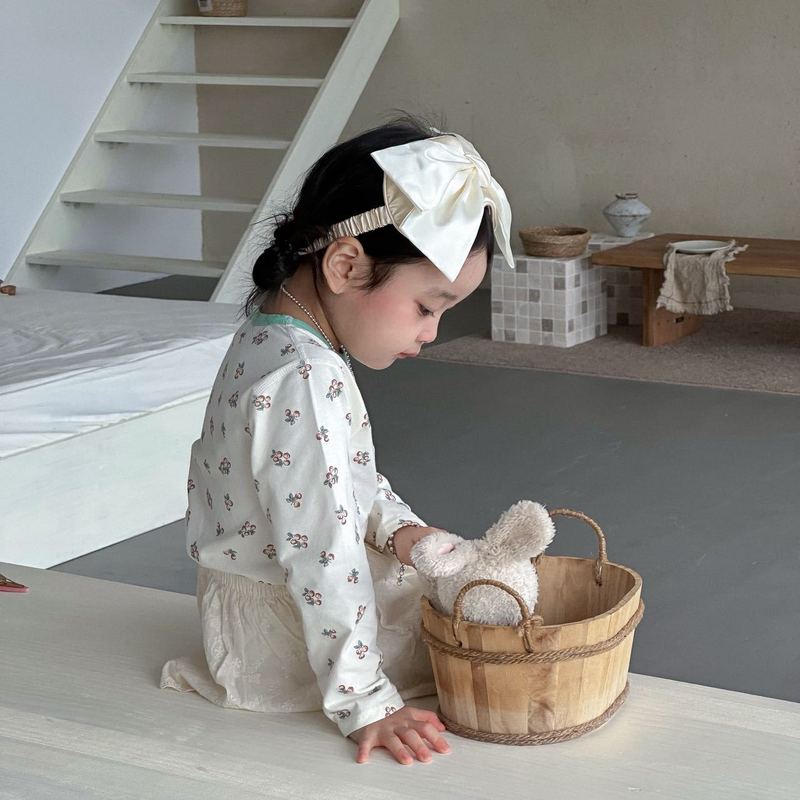 纯棉7A无骨莱卡儿童内衣长裤长袖男童女童宝宝秋衣秋裤家居服套装|undefined