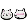 Delete White + Pink Cute Cat