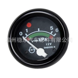 MTZ traktoru MrGauge EI8009-9 yağ təzyiq ölçən 0-6bar 12V, siqnalizasiya ilə