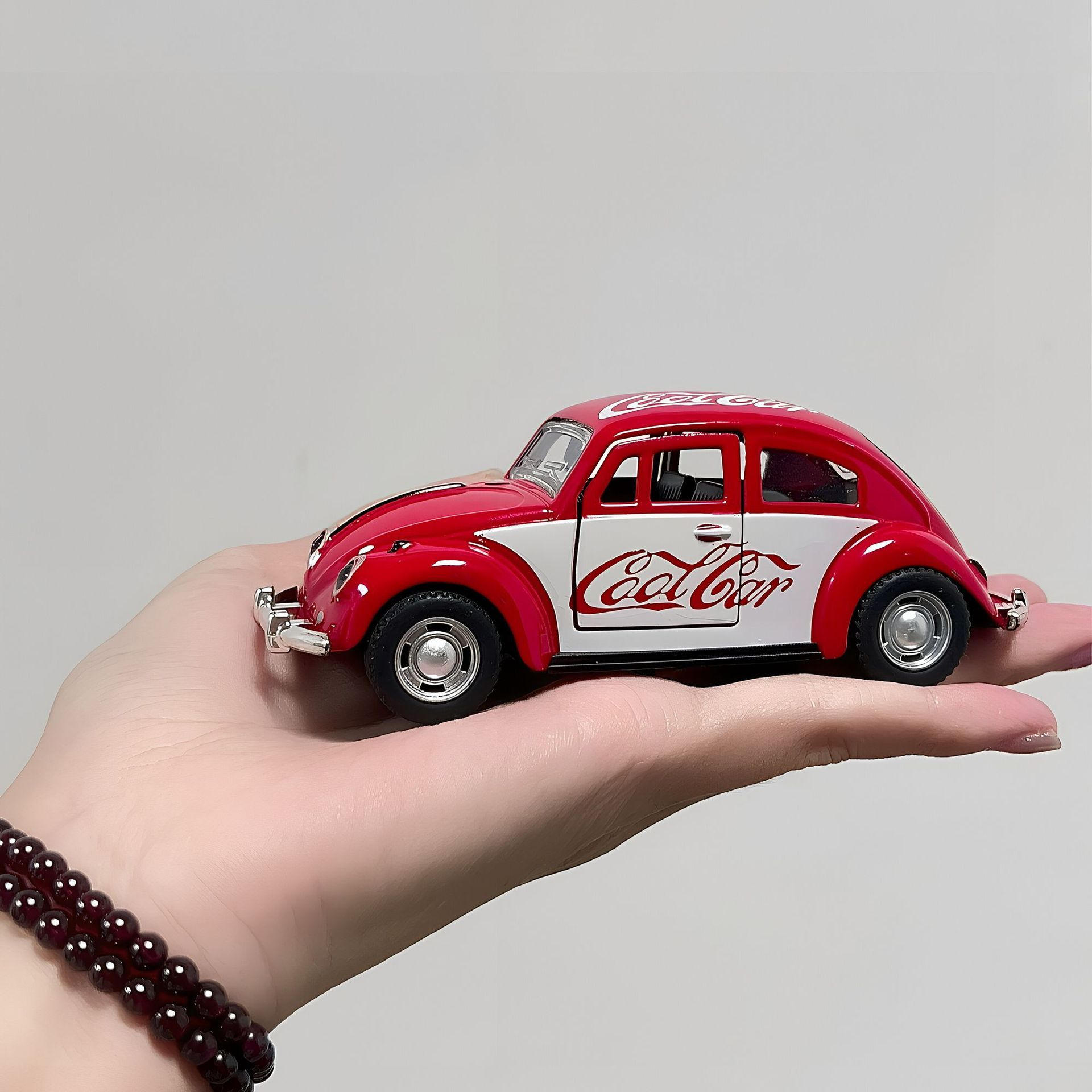 Exportación transfronteriza edición limitada Coca-Cola Beetle aleación infantil modelo de automóvil juguetes de simulación para niños y niñas