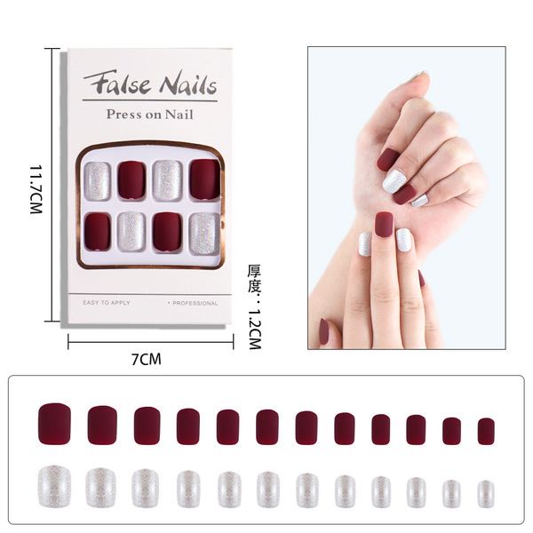 short nail stickers for manicure for nails