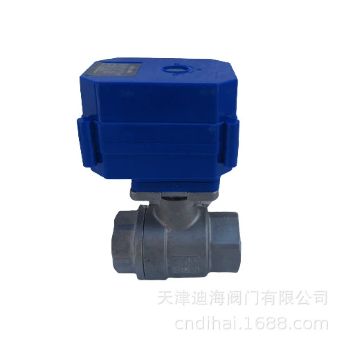 Нержавеющая сталь шаровой кран Электрический шаровой кран микро электрический шаровой кран сбой питания типа нормально замкнутый трехпроводный два управления