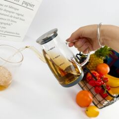 高硼硅耐高温玻璃油壶 家用控油瓶 防漏油瓶 厨房调料瓶 大容量