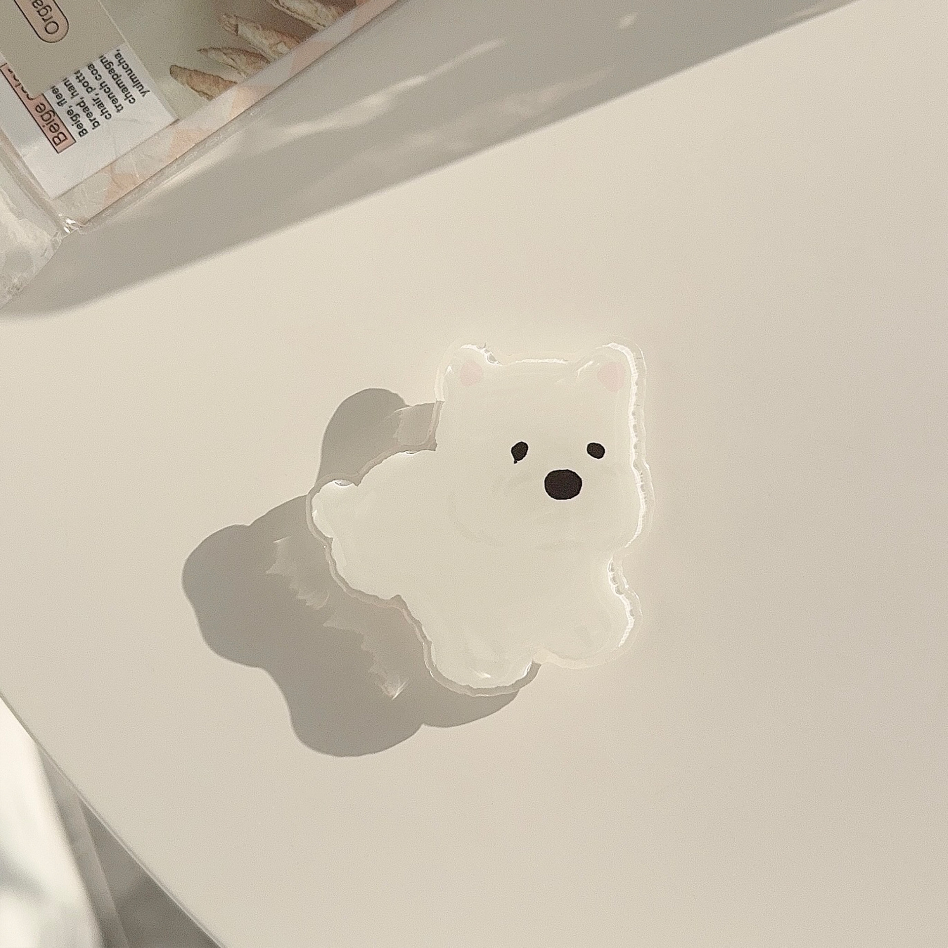 韓系ins犬熊スタンドアニメ伸縮折り畳みかわいい動物はリンゴ華為怠け者スタンドを適用する