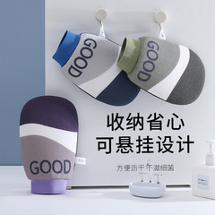 小红书搓澡巾搓泥手套搓后背双面不伤肤下灰家用洗澡耐用双面去污