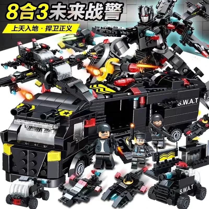 Lego, aircraft carrier, constructor, toy, gift box, small particles