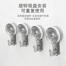吸盘挂钩浴室卫生间厨房墙面收纳挂钩玄关强力无痕免打孔挂钩批发