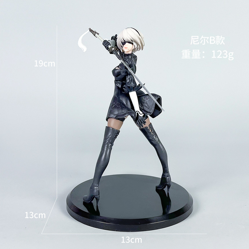 初音未来手办动漫水冰月美少女蕾姆花嫁穹妹二次元公仔模型摆件批|undefined