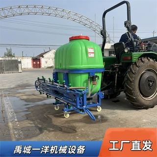 600L手动折叠喷杆喷药机 果园弥雾机 35HP马力带的打药机