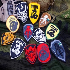 生產\批發供應魔術貼TAD臂章 PVC臂章/魔術貼章臂章 國旗臂章多款