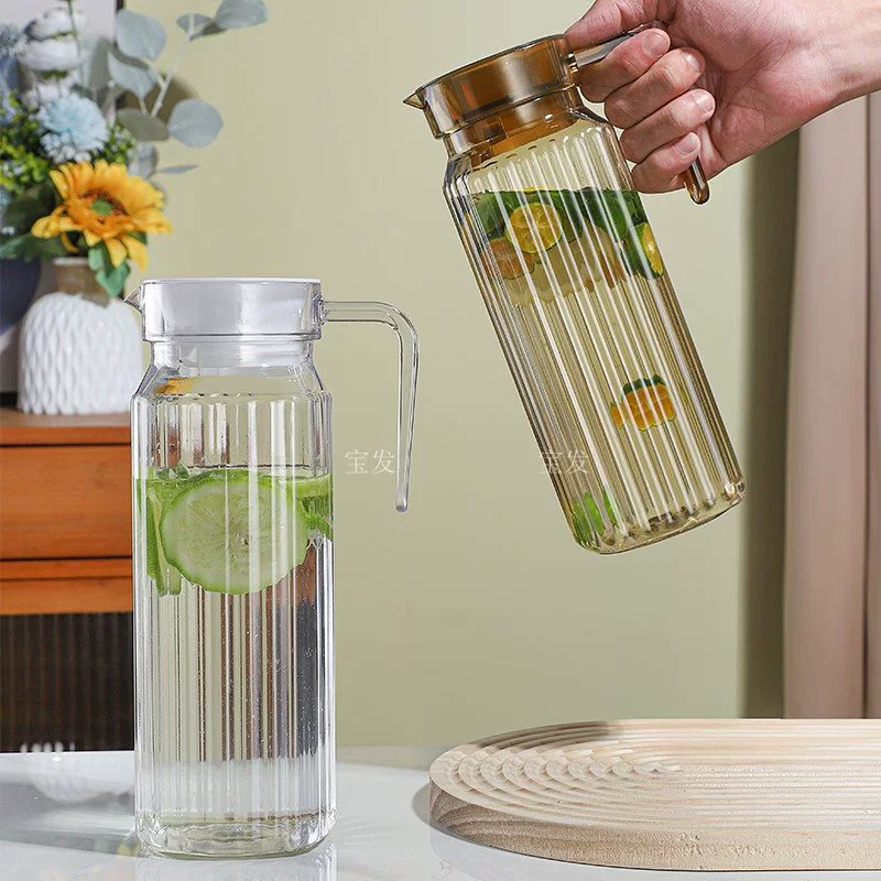 Acrylic plastic capacious teapot for living room, PC-plastic