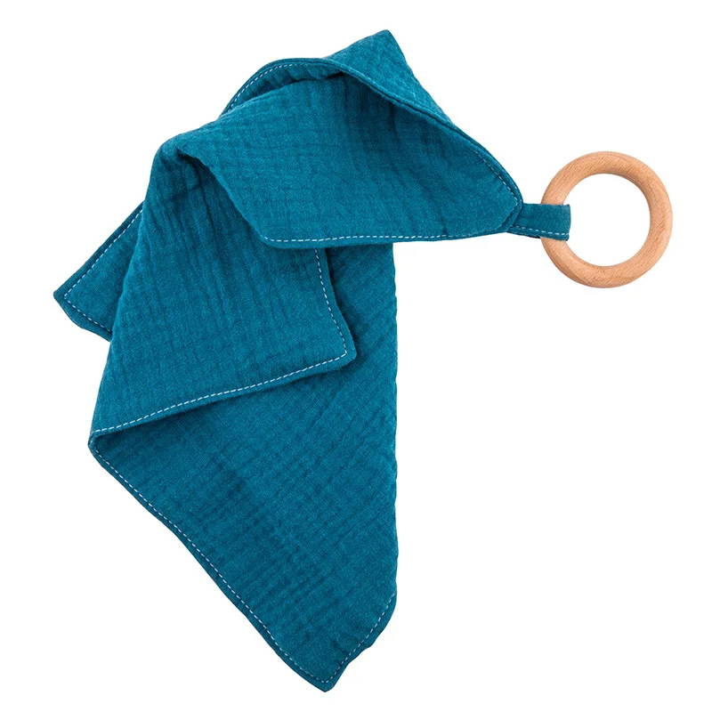 Transfronterizo bebé calmante toalla bebé entrada mordedura toalla crochet muñeca sonajero recién nacido dormir Juguetes