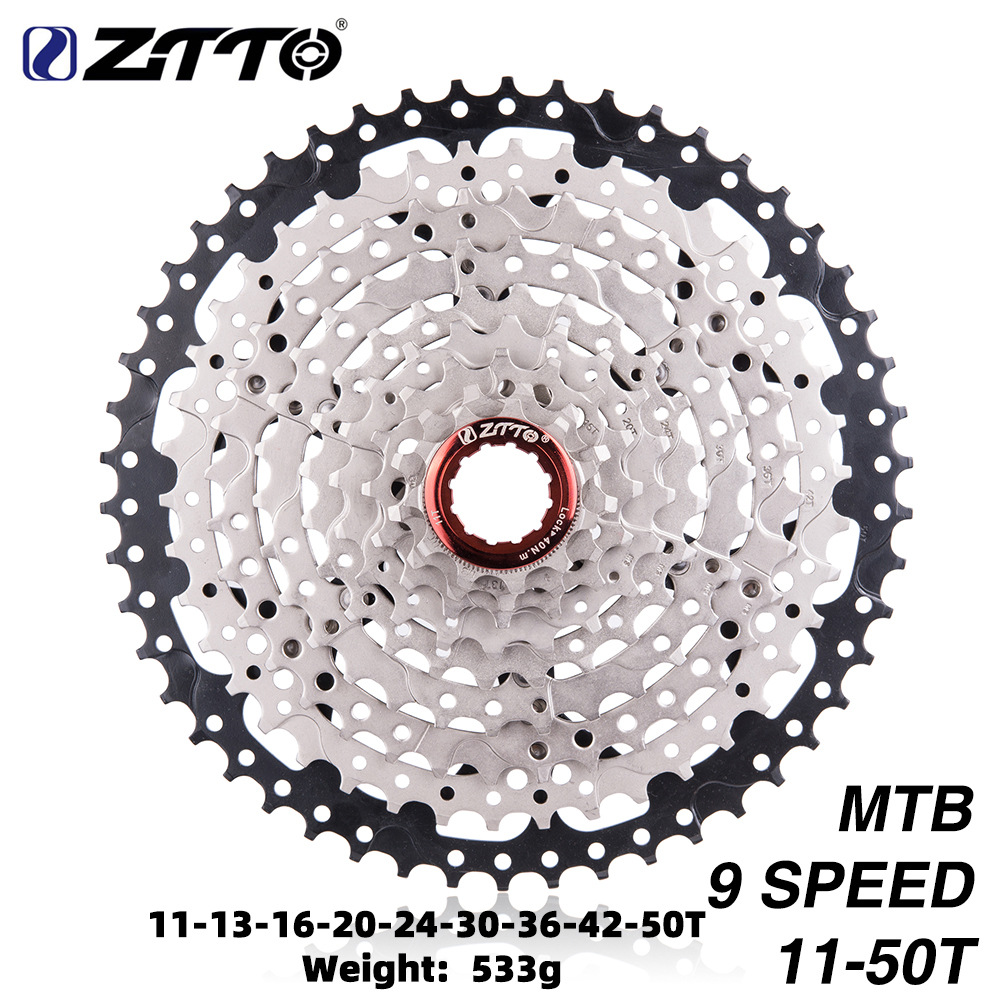 Volante de bicicleta de montaña ZTTO 8910 11 12 velocidades 36 40 42 46 50 52T engranaje de cambio de tarjeta