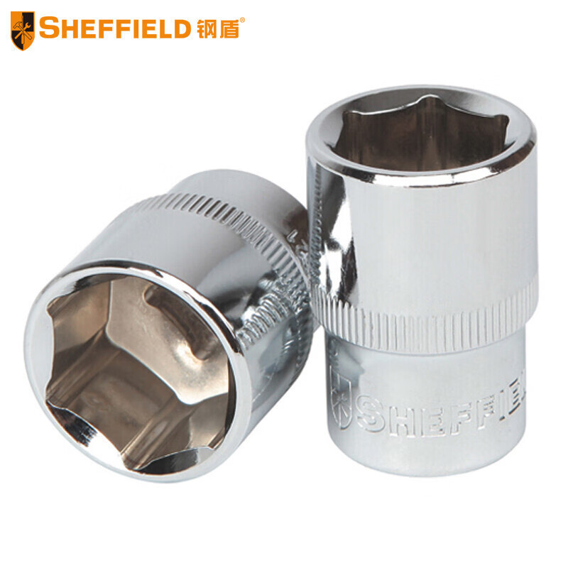 钢盾SHEFFIELD S011609 12.5mm系列公制6角标准套筒9mm