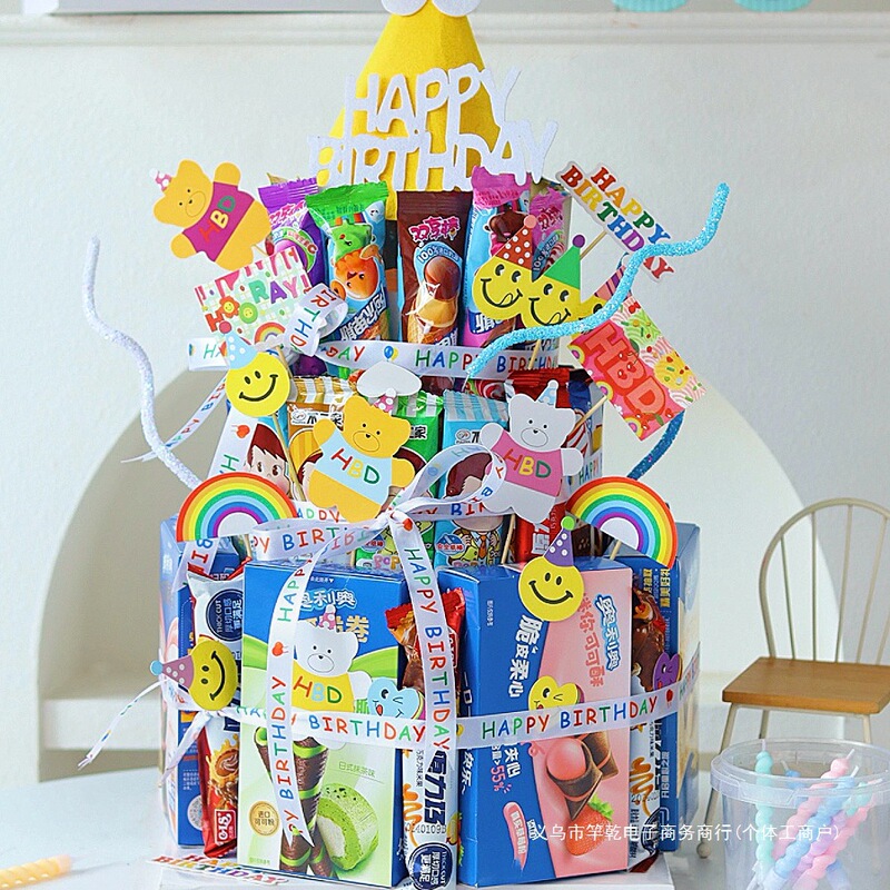 スナックケーキ diy 材料装飾泡胚モデル小紅書同じスタイル子供のクリエイティブプラグインカード装飾|undefined