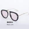 Diamond fashionable sunglasses, 2022 collection, internet celebrity