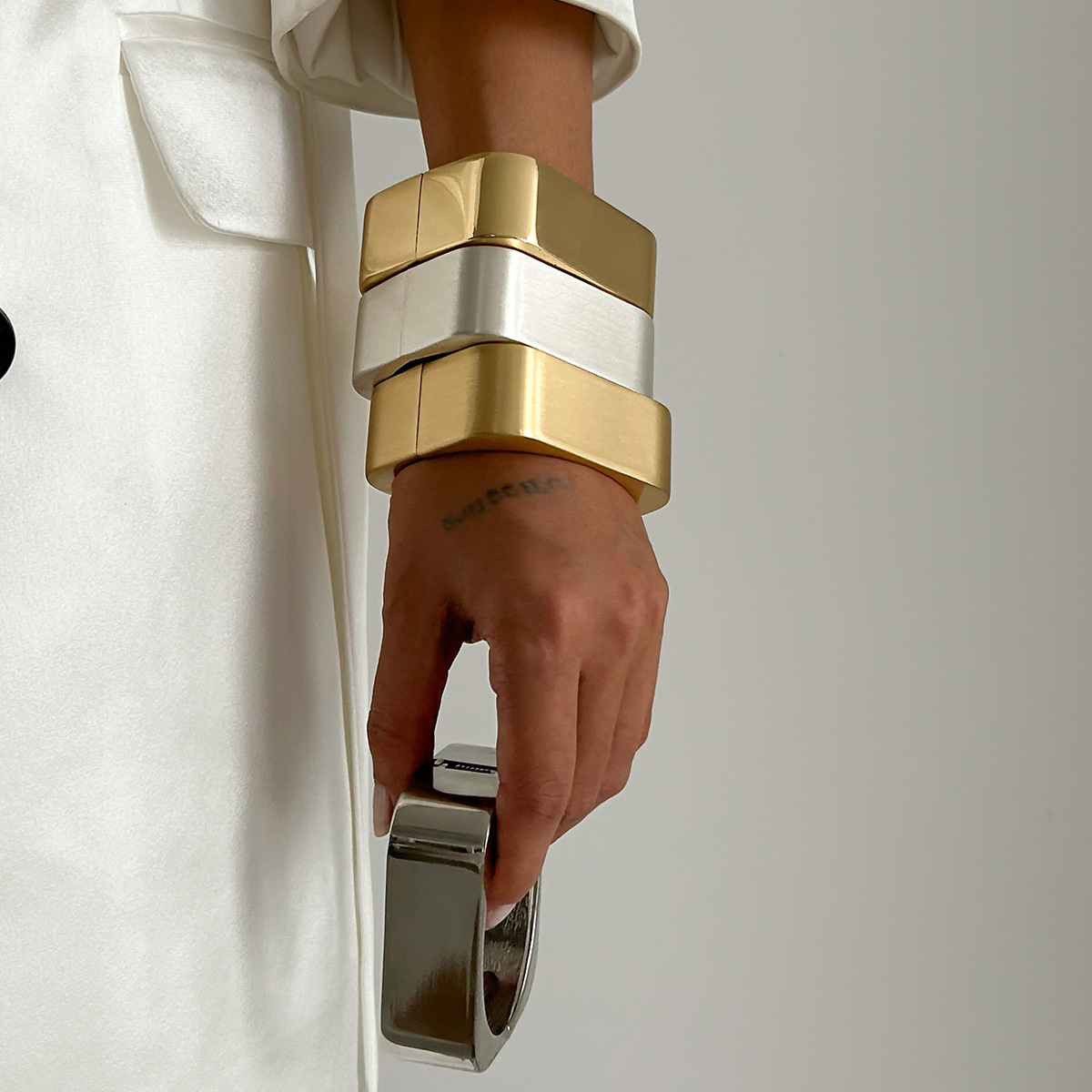 retro square women's bracelet